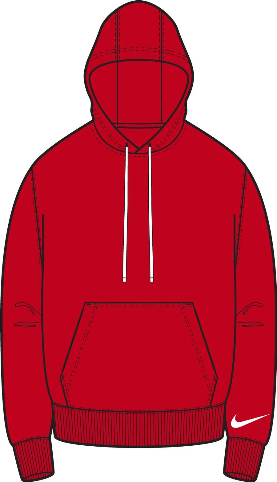 Nike Park 26 Fleece Pull Over Hooded